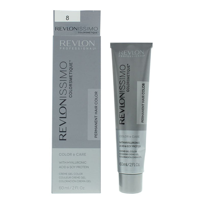 Revlon Revlonissimo Colorsmetique 8 Light Blonde Hair Colourr 60ml For Women