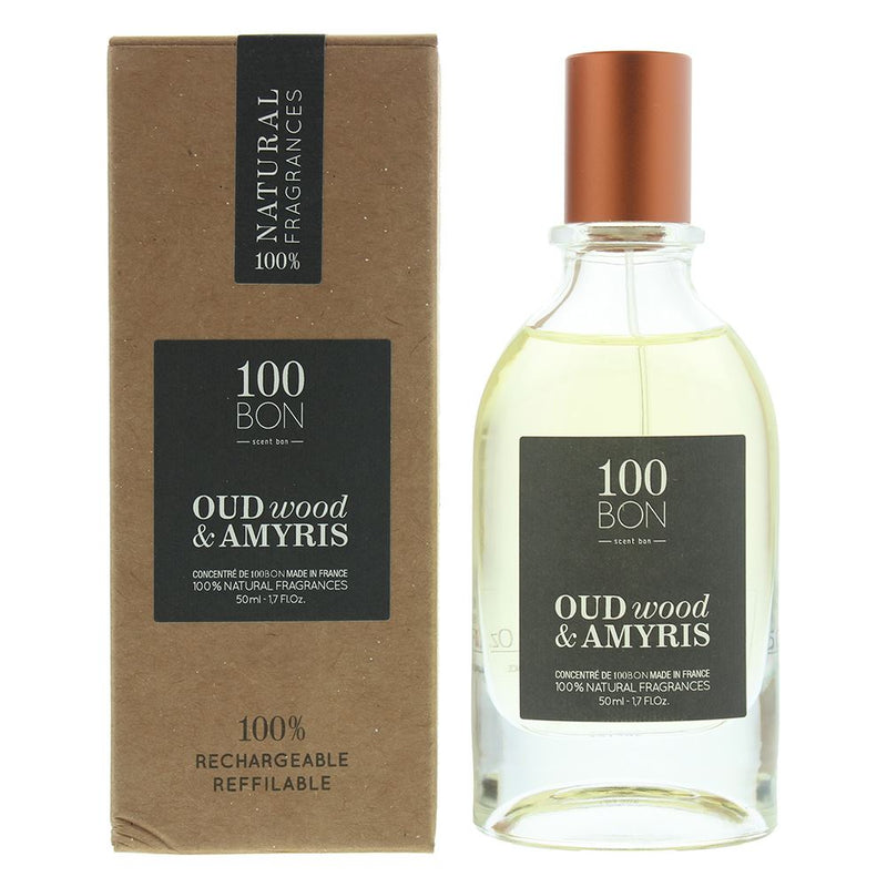100 Bon Oud Wood & Amyris Concentre Eau de Parfum 50ml Unisex Spray