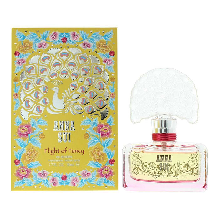 Anna Sui Flight Of Fancy EDT 50ml Spray For Women Brand NEW Her Brand NEW