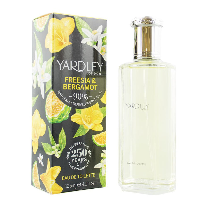 Yardley Fresia & Bergamot Eau de Toilette 125ml Women Spray