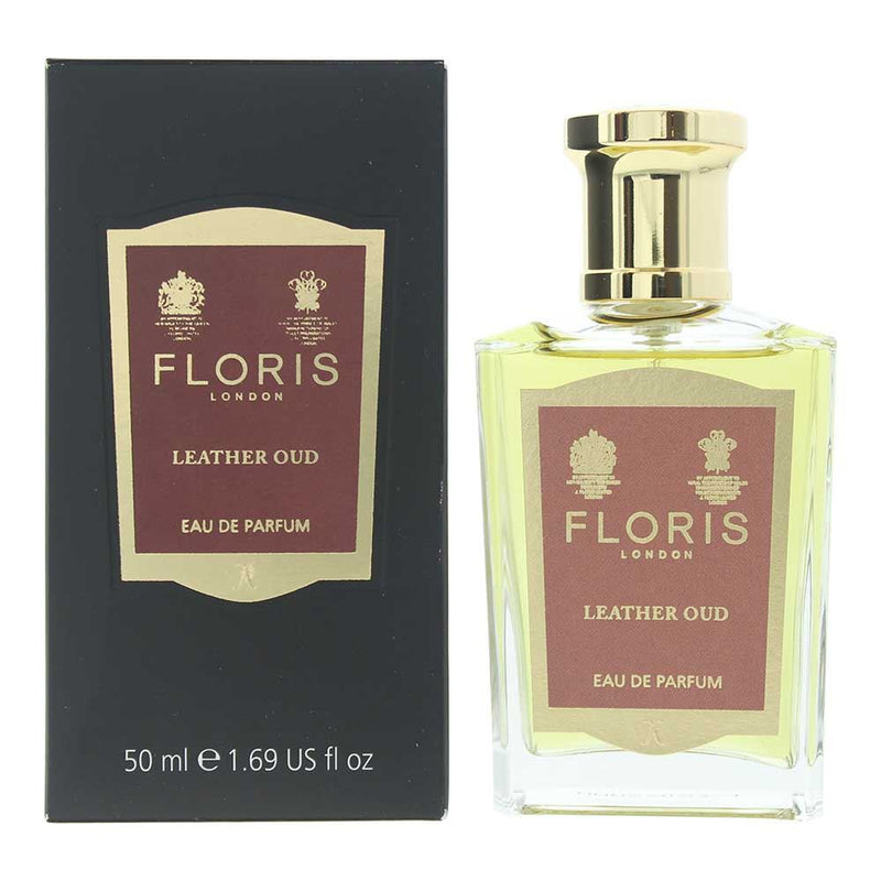 Floris Leather Oud Eau de Parfum 50ml For Unisex