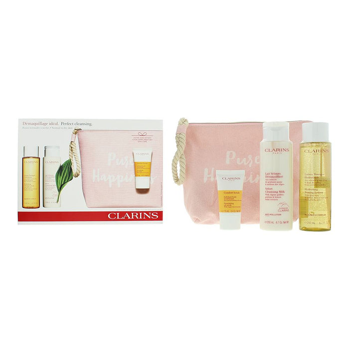 Clarins Perfect Cleansing 3 Piece Gift Set For Women