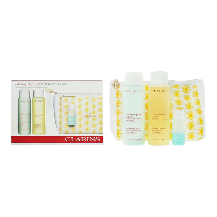 Clarins Perfect Cleansing 3 Piece Gift Set For Women