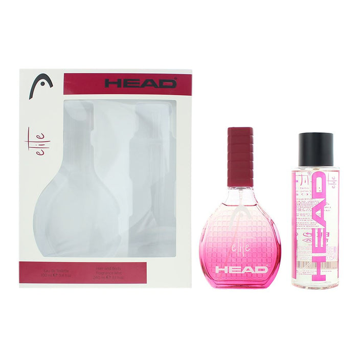 Head Elite 2 Piece Gift Set: EDT 100ml - Fragrance Mist 240ml For Women