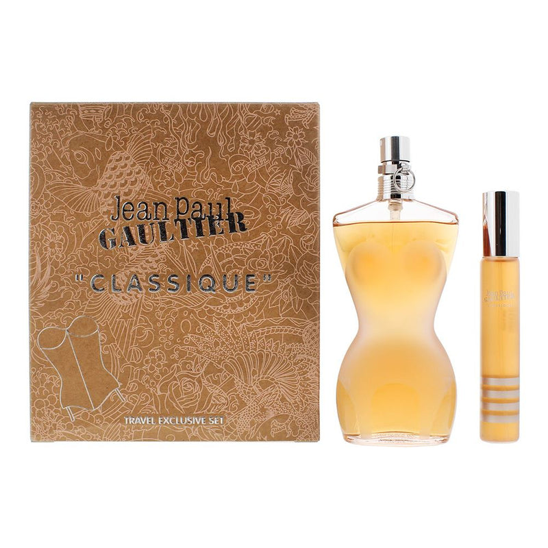 Jean Paul Gaultier Classique 2pc Gift Set - EDT 100ml - EDT 20ml For Women