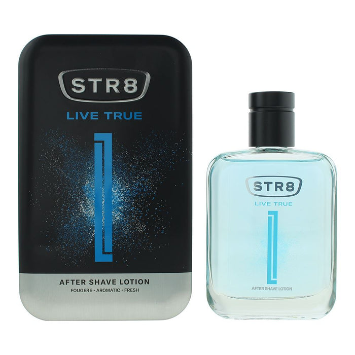 Str8 Live True Aftershave Lotion 100ml For Men