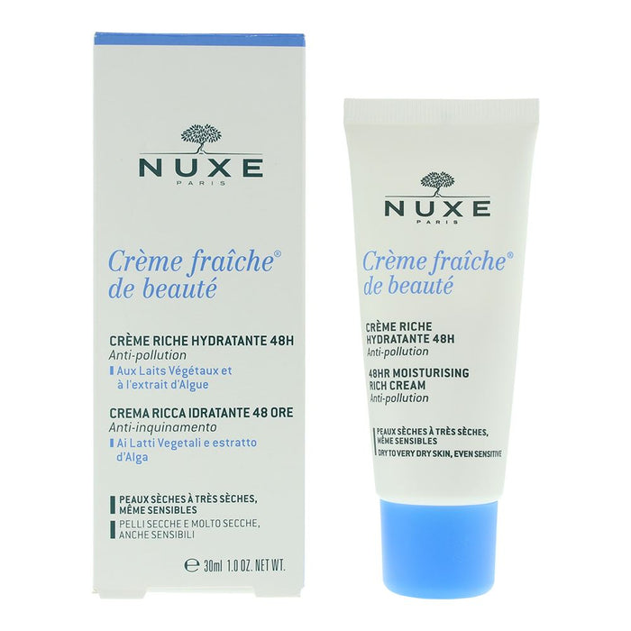 Nuxe Creme Fraiche De Beaute Rich Moisturizing 48H Cream 30ml For Unisex