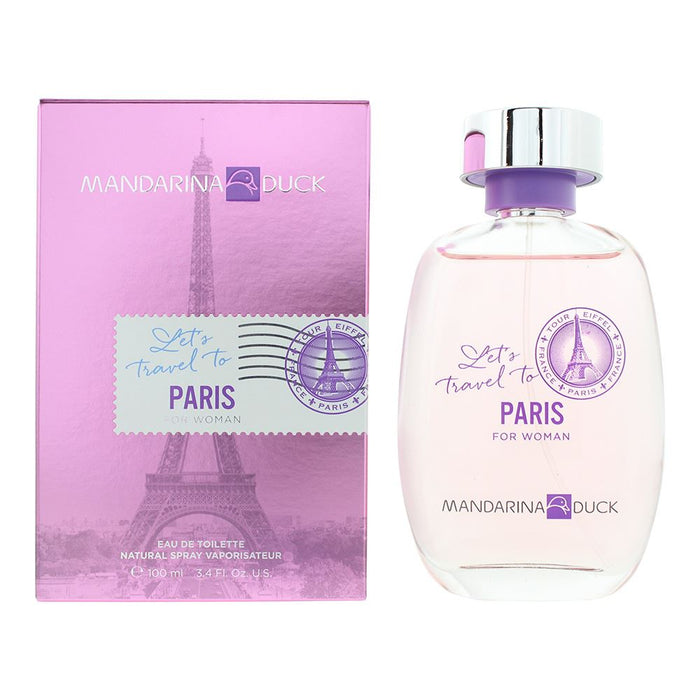 Mandarina Duck Let's Travel To Paris For Woman EDT 100ml Womens Perfume
