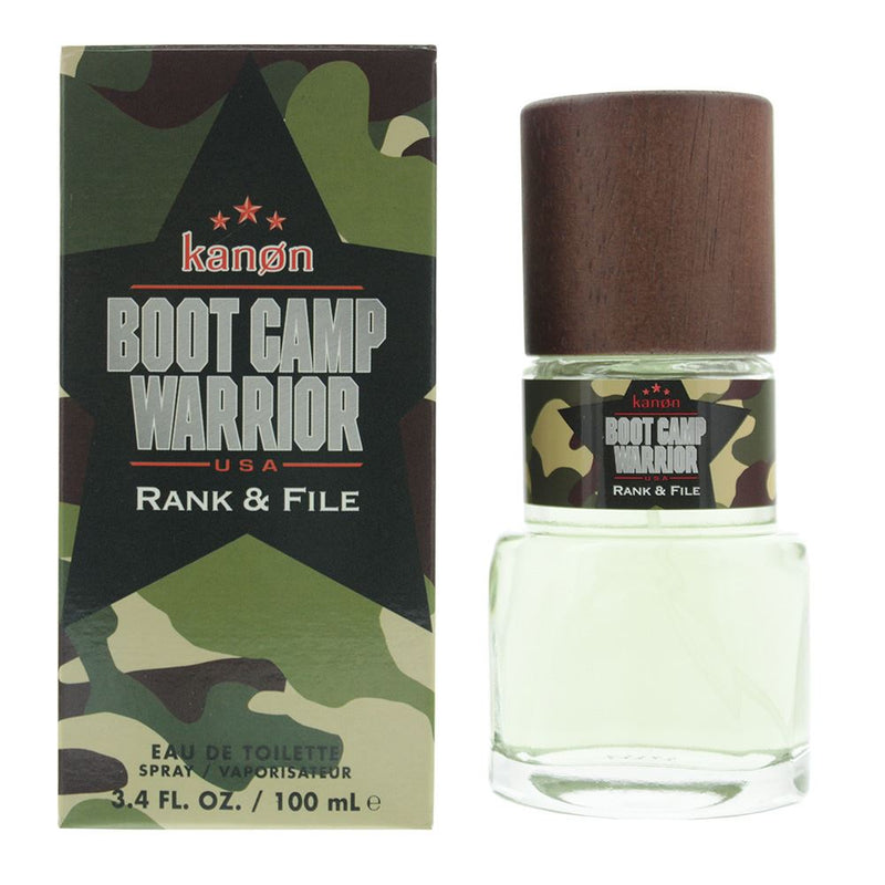 Kanon Rank File Boot Camp Warrior Eau de Toilette 100ml Men Spray