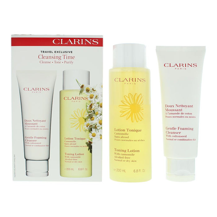 Clarins Everyday Cleansing 2 Piece Gift Set For Women