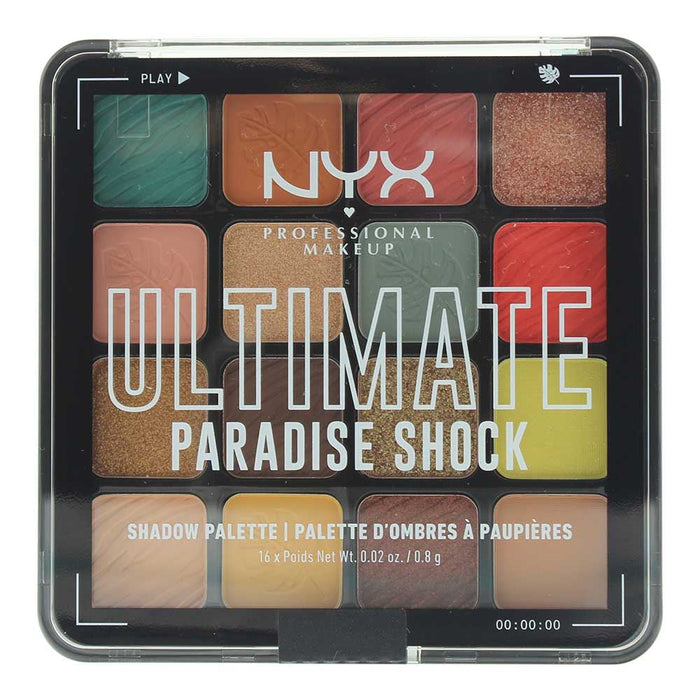 NYX Ultimate Paradise Shock Eye Shadow Palette 0.8g For Women