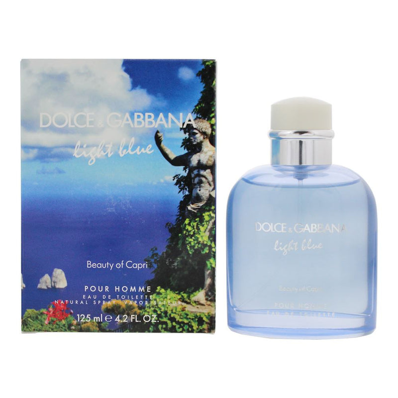 Dolce & Gabbana Light Blue Beauty Of Capri Pour Homme Eau de Toilette 125ml  Men