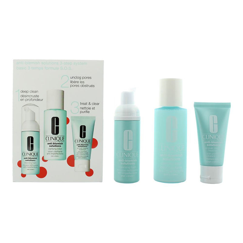 Clinique Anti-Blemish Solutions 3 Piece Gift Set