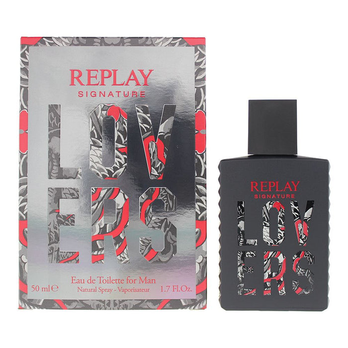 Replay Signature Lovers For Man Eau de Toilette 50ml Men Spray