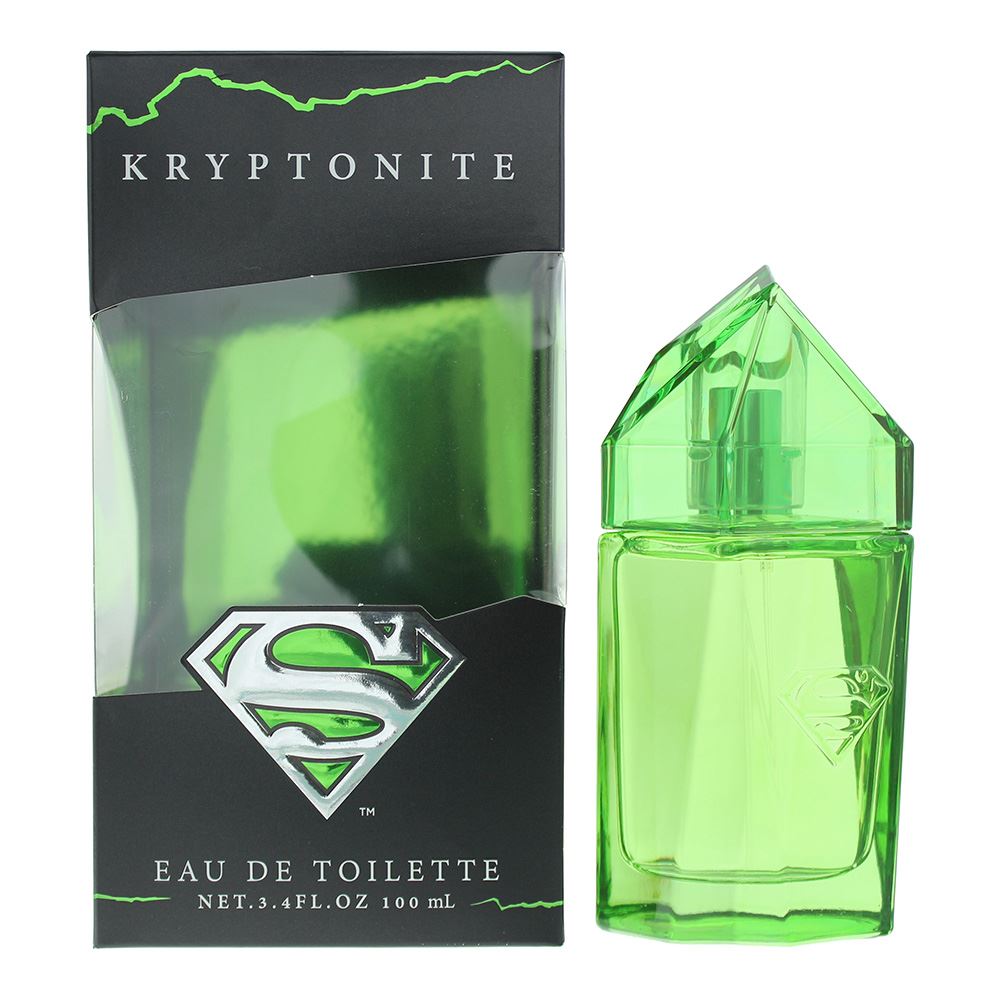 DC Superman Kryptonite Eau de Toilette 100ml Men Spray — Red Label Outlet