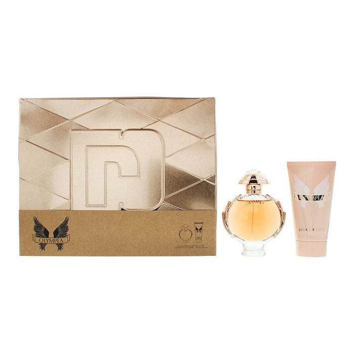 Paco Rabanne Olympea 2 Piece Gift Set: EDP 50ml - Body Lotion 75ml For Women