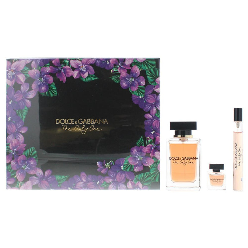 Dolce & Gabbana The Only One 3Piece Set - EDP 100ml - EDP 10ml - EDP 7.5ml Women