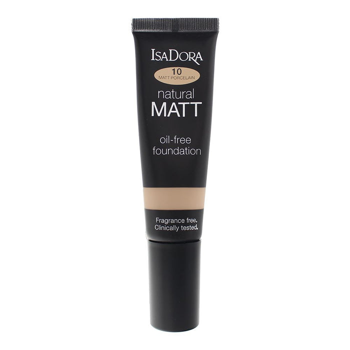 Isadora Natural Matt Oil-Free 10 Matt Porcelain Foundation 35ml