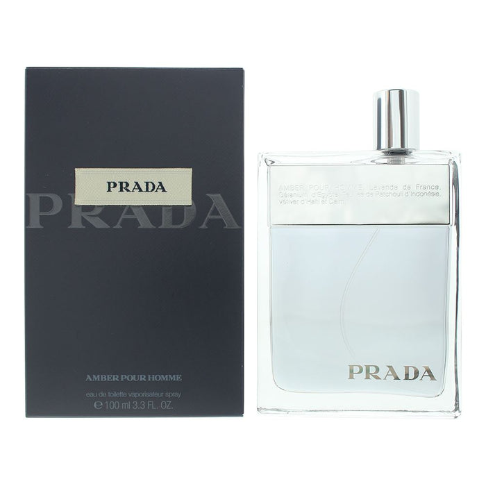 Prada Amber Pour Homme EDT 100ml Spray For Men Brand NEW Him Brand NEW