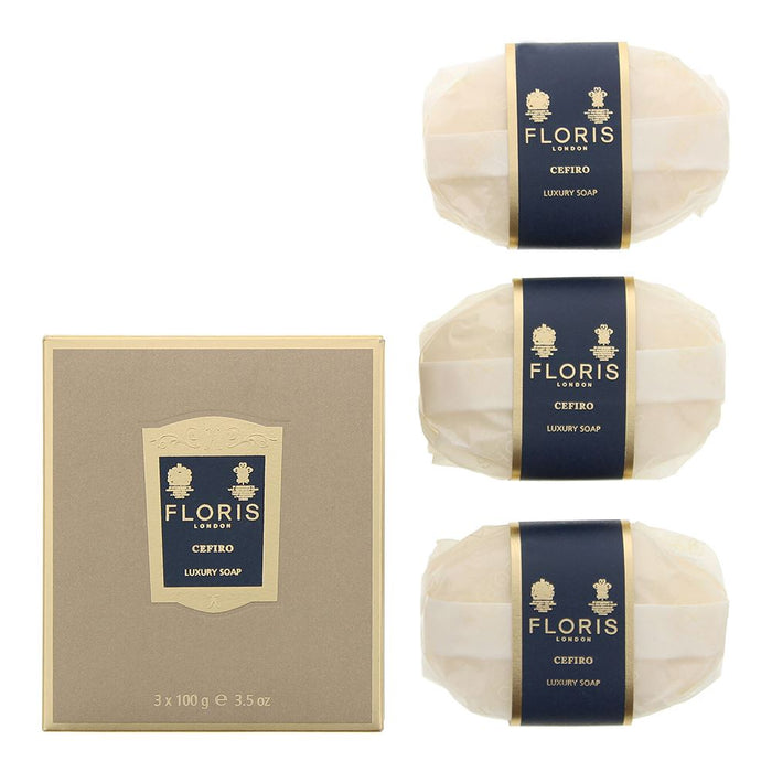 Floris Cefiro Luxury Soap 3 x 100g