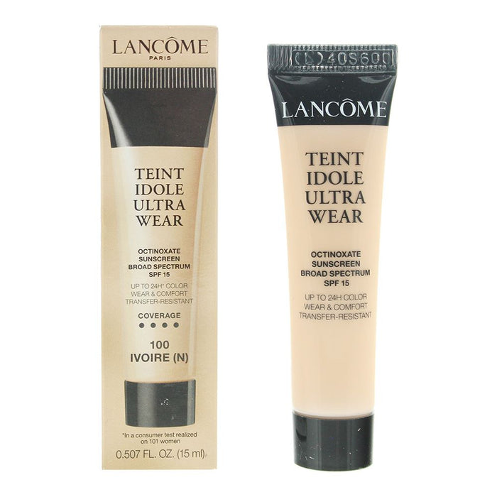Lancome Teint Idole Ultra Liquid 24H Longwear Foundation 15ml 100 Ivoire Women