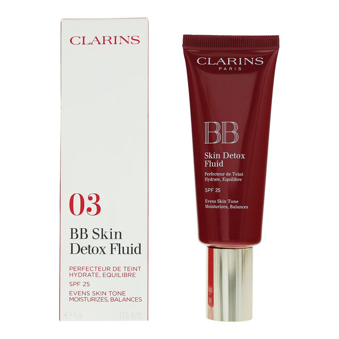 Clarins Skin Detox Spf 25 03 Dark Bb Cream 45ml For Women