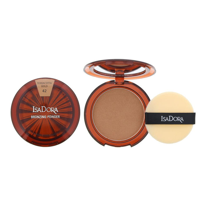 Isadora 42 Terracotta Gold Bronzing Powder 10g For Women