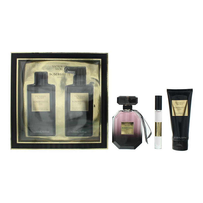 Victoria's Secret Bombshell Oud 5 Piece Gift Set For Women