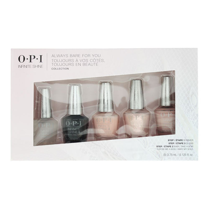 OPI Infinite Shine Gift Set Nail Polish Mini 5 X 3.75ml