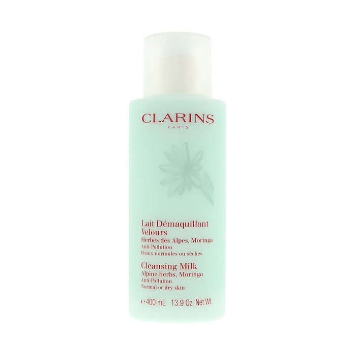 Clarins Anti-Pollution Normal or Dry Skin Cleansing Milk 400ml For Women