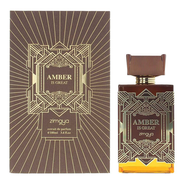 Afnan Zimaya Amber Is Great Extrait de Parfum 100ml Men Spray