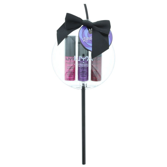 Nyx Land Of Lollies Lip Trio - Metal Lip Gloss 3 X Women