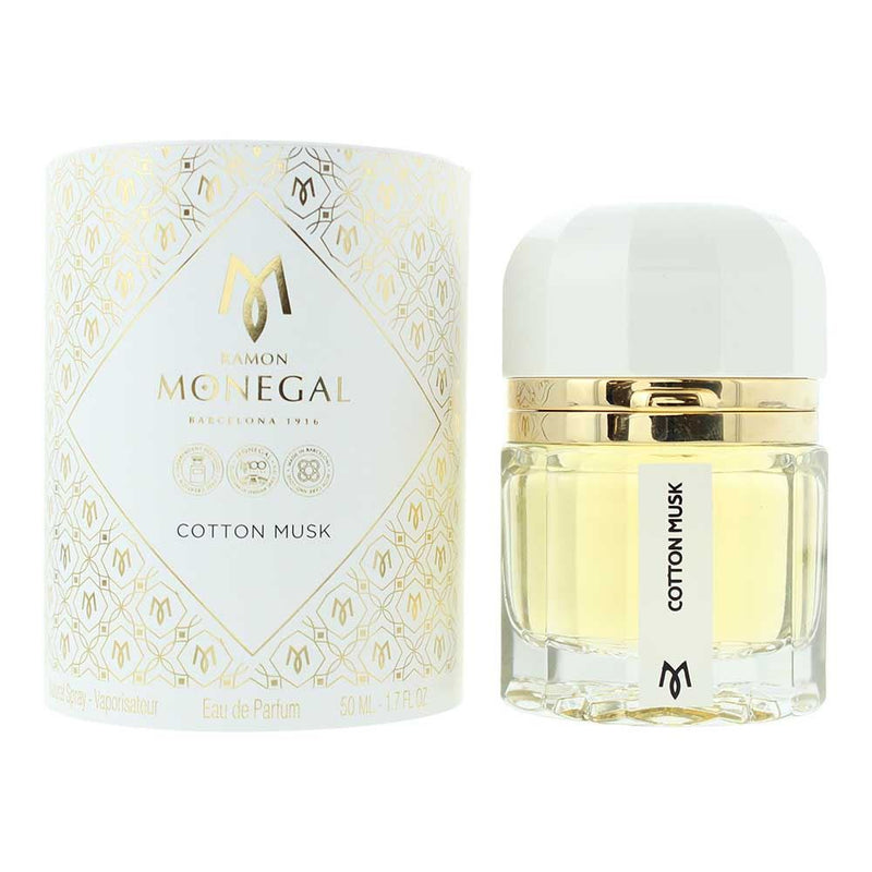 Ramon Monegal Cotton Musk Eau De Parfum 50ml For Women
