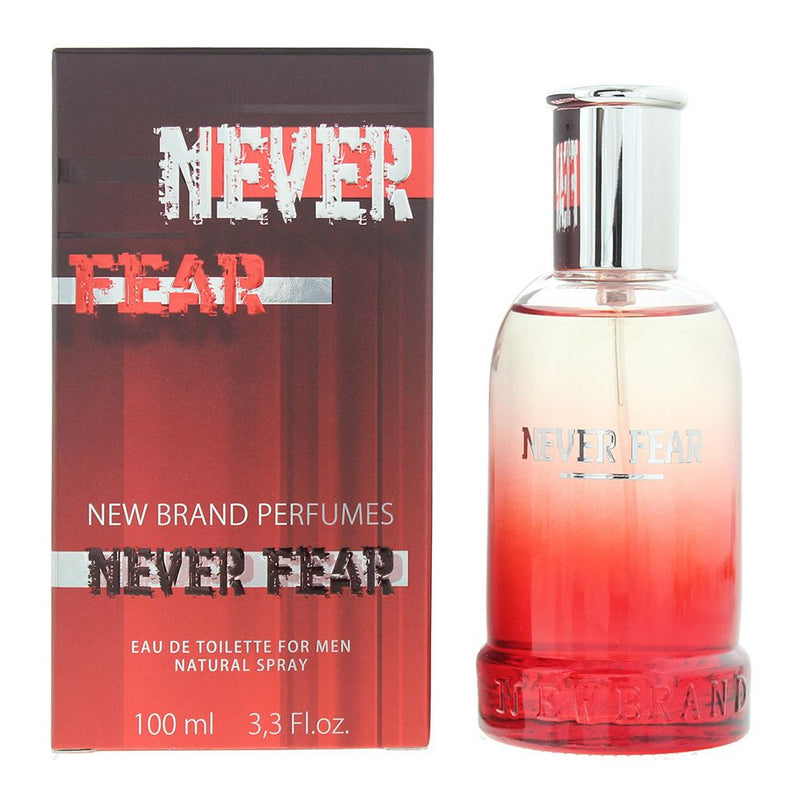 New Brand Never Fear For Men Eau De Toilette 100ml For Men