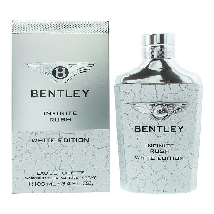 Bentley Infinite Rush White Edition Eau de Toilette 100ml Spray For Him Men