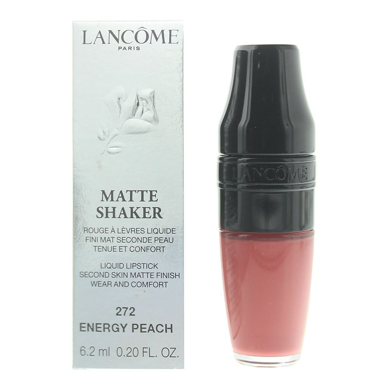 Lancome Matte Shaker 272 Energy Peach Liquid Lipstick 6.2ml Women