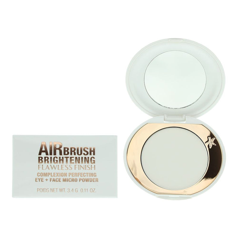 Charlotte Tilbury Airbrush Brightening Finish Fair Medium Mini Micro Powder 3.4g