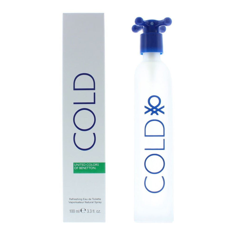 Benetton Cold Eau de Toilette 100ml New Edition Women Spray