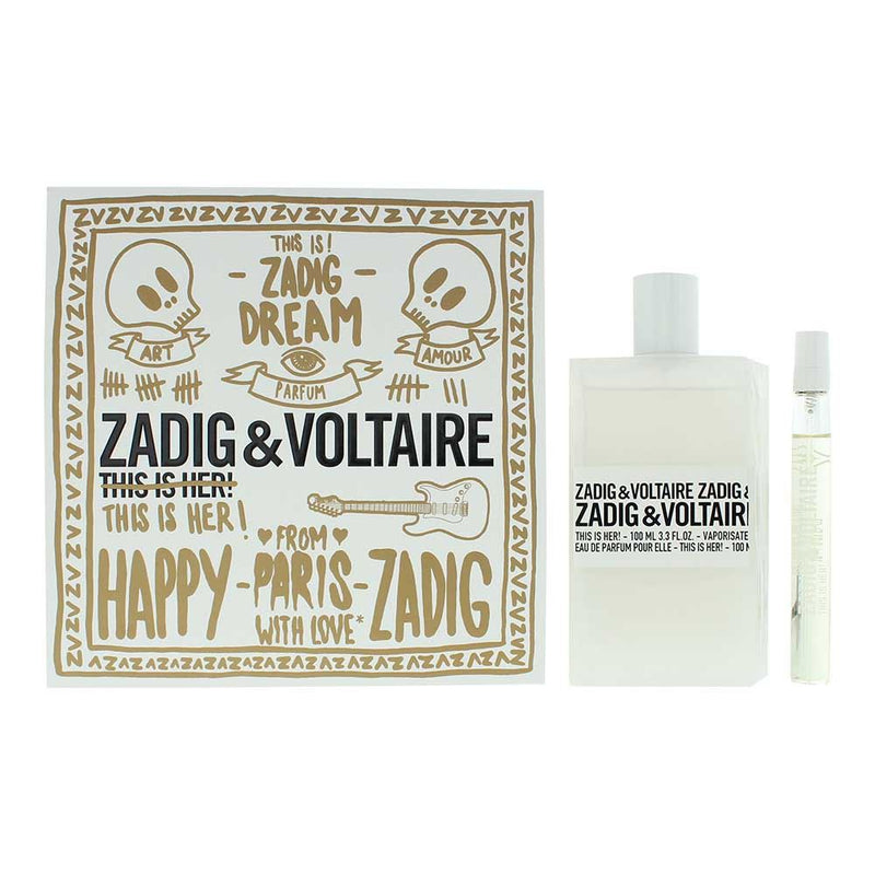 Zadig & Voltaire This Is Her 2 Piece Gift Set For Women