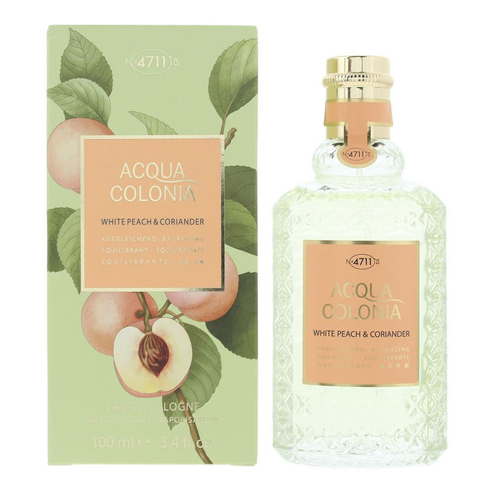 4711 Acqua Colonia White  Coriander Eau de Cologne 100ml For Unisex