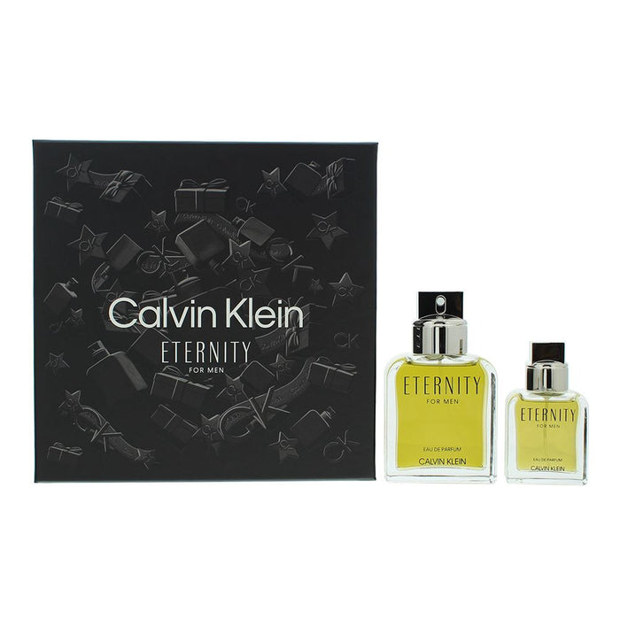 Calvin Klein Eternity For Men 2 Piece Gift Set: EDP 100ml - EDP 30ml Men Spray