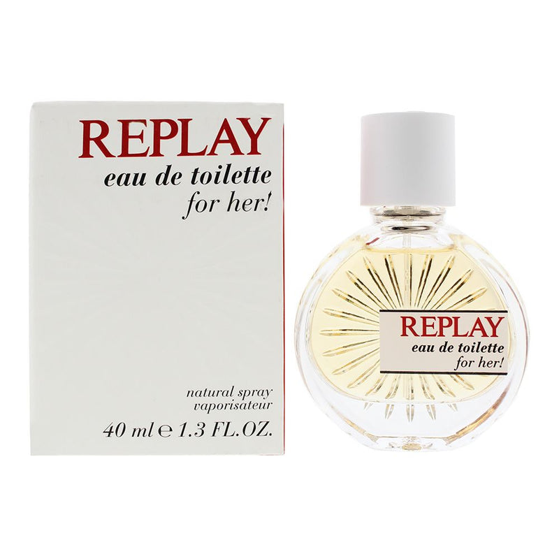 Replay For Her Eau de Toilette 40ml Women Spray