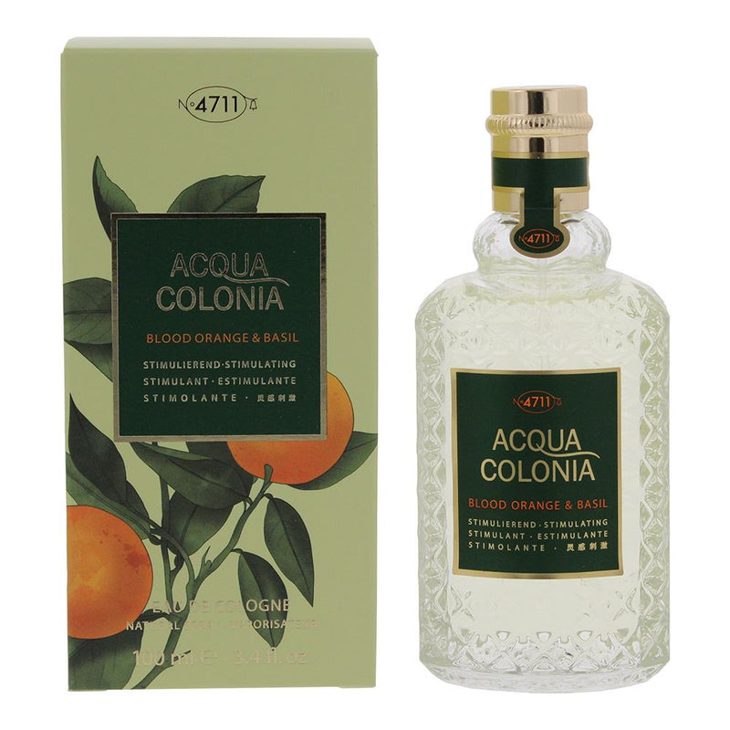 4711 Acqua Colonia Blood Orange & Basil Eau de Cologne 100ml For Unisex