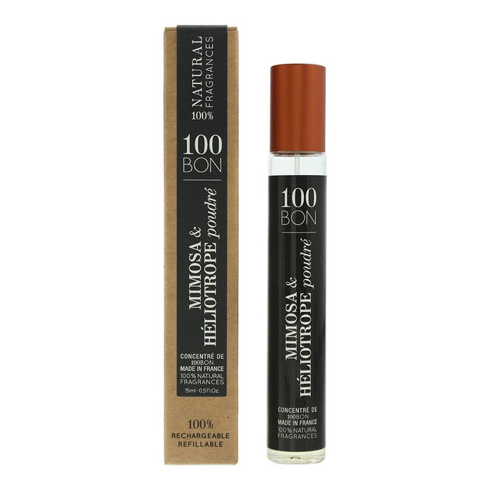 100 Bon Mimosa Heliotrope Poudre Eau de Parfum 15ml Unisex Spray