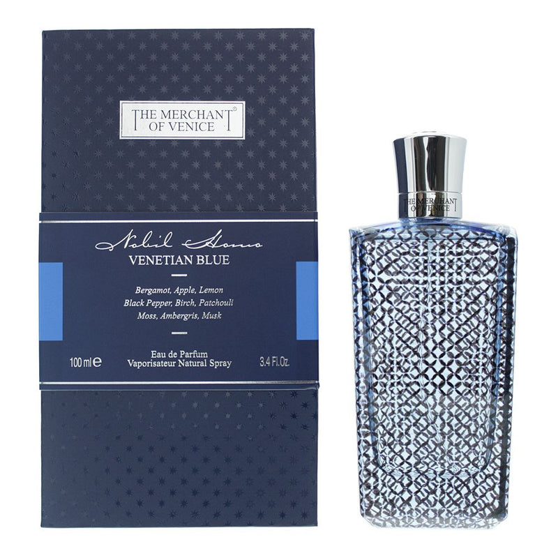 The Merchant of Venice Venetian Blue Eau de Parfum 100ml Men Spray