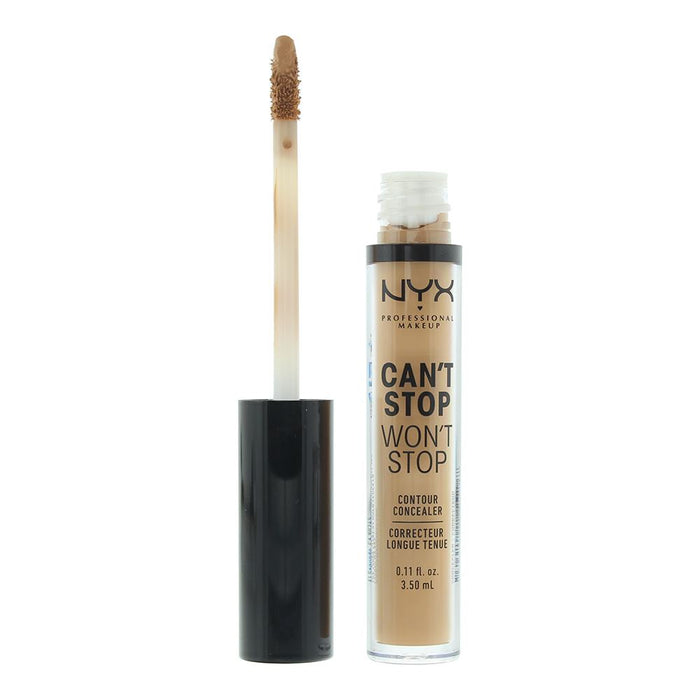 NYX Can't Stop Won't Stop 24H Caramel Concealer 3.5ml For Women