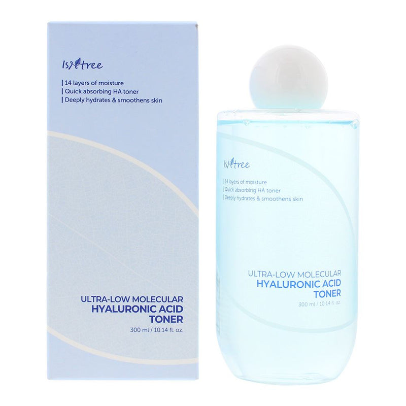 Isntree Ultra Low Molecular Hyaluronic Acid Toner 300ml For Women
