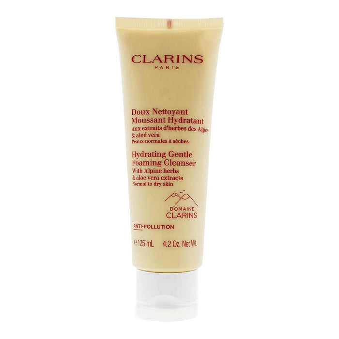 Clarins Hydrating Gentle Foaming Cleanser 125ml Normal To Dry Skin For Women