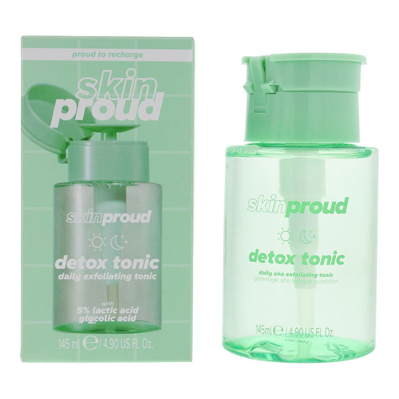 Skin Proud Detox Tonic Exfoliating Tonic 145ml For Women