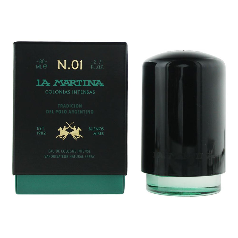La Martina Alpha Woods Intense Eau de Cologne 80ml Perfume For Unisex